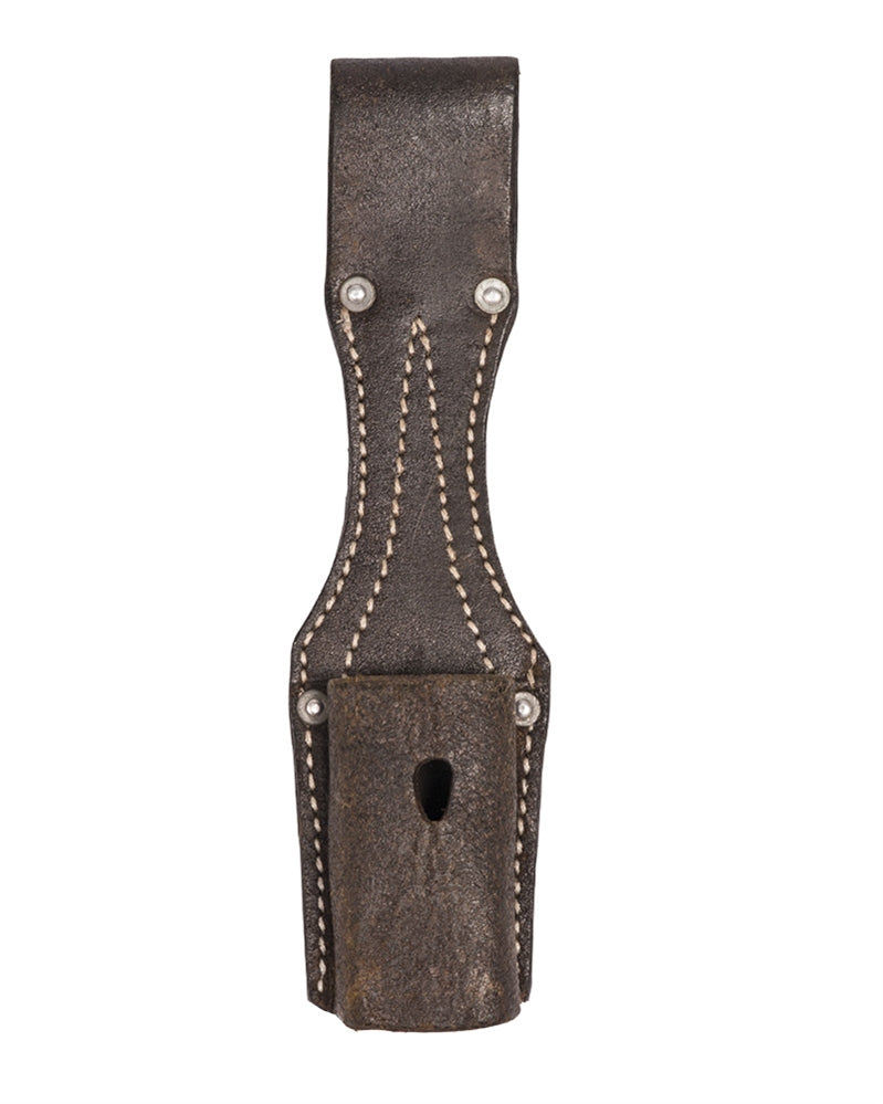 Porte-fourreau type allemand 98/05 Mil-Tec en cuir de buffle pour baïonnette 98/05