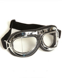 Lunettes de protection type RAF Mil-Tec monture ABS verres inclinés bandeau élastique