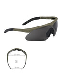 Lunettes de protection Swiss Eye Raptor petite taille monture nylon écrans UV-400