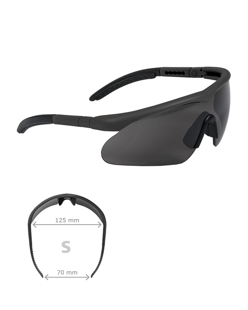 Lunettes de protection Swiss Eye Raptor petite taille monture nylon écrans UV-400