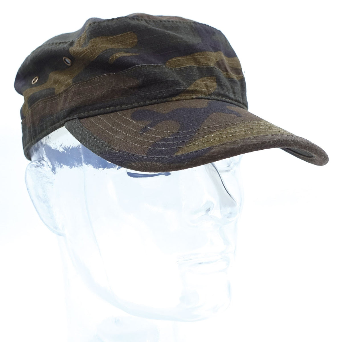 Casquette militaire OPEX type US rip-stop coton 215 g/m2 réglage auto-agrippant
