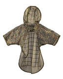 Tenue Ghillie Mil-Tec cape de tireur en polyester avec capuche à armature et taille unique