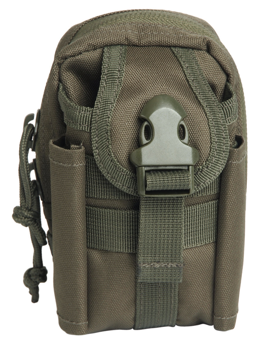 Pochette multi-usages Mil-Tec en polyester enduit PVC 13 × 8,5 × 5 cm à passants MOLLE