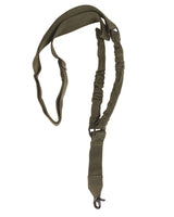Sangle d'arme 1 point Mil-Tec Tactical Bungee polyester enduit PVC réglable 65 à 123 cm
