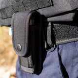 Porte-chargeur 9 mm nylon Cordura fixation MOLLE ou ceinturon, 13 cm