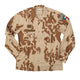 Chemise de campagne tchèque modèle M95 en coton-polyester, stock ancien