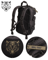 Sac à dos d'assaut type US Mil-Tec pour enfant 14 litres en polyester 600D enduit