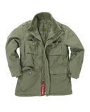 Veste doublée Mil-Tec type Ranger pour enfant en coton twill prélavé et quatre poches