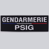 Bandeau d'identification souple Patrol Equipement Rubber haute densité lettres en relief