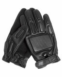 Gants tactiques Mil-Tec en cuir de chèvre avec dos rembourré et renfort de paume