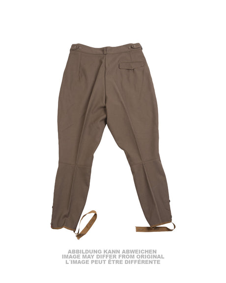 Culotte de botte en drap type soviétique à passepoil, surplus d'occasion