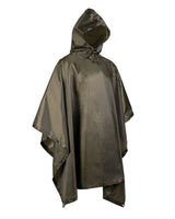 Poncho Mil-Tec Basic en polyester ripstop enduit 207 x 141 cm pour 260 g avec œillets