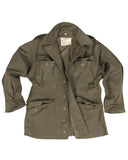 Veste de campagne M43 type US Mil-Tec en coton, doublure coton, reproduction