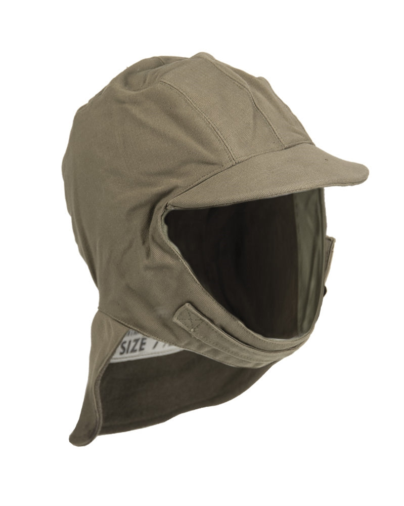 Bonnet d'hiver type US Navy en coton, pièce d'occasion vendue dans l'état
