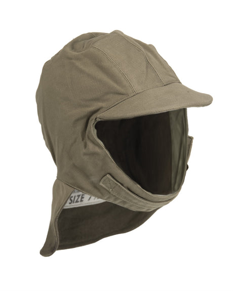 Bonnet d'hiver type US Navy en coton, pièce d'occasion vendue dans l'état