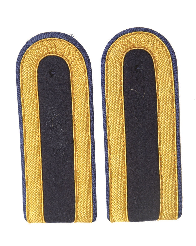 Pattes d'épaule de la marine est-allemande, grade de maat, fonds de stock