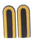 Pattes d'épaule de la marine est-allemande, grade de maat, fonds de stock