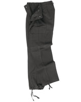 Pantalon tactique type Bundeswehr Mil-Tec en moleskine coton 300 g/m² à boutons de bretelles