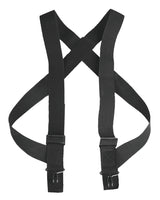 Bretelles Mil-Tec élastiques à crochets métalliques port croisé en polyester