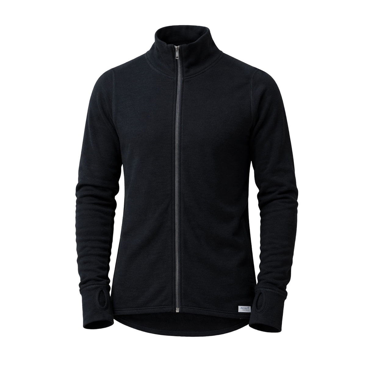 Veste chaude Artica Trek laine mérinos 600 g/m² col montant à glissière dos allongé