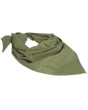 Bandana triangulaire type Bundeswehr Mil-Tec en coton 130 x 92 cm fabriqué en Allemagne