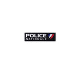 Bandeau d'identification Patrol Equipement Police Nationale lettres en relief élastomère