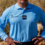 Polo Gendarmerie Patrol Equipement manches longues maille piquée polyester Cooldry