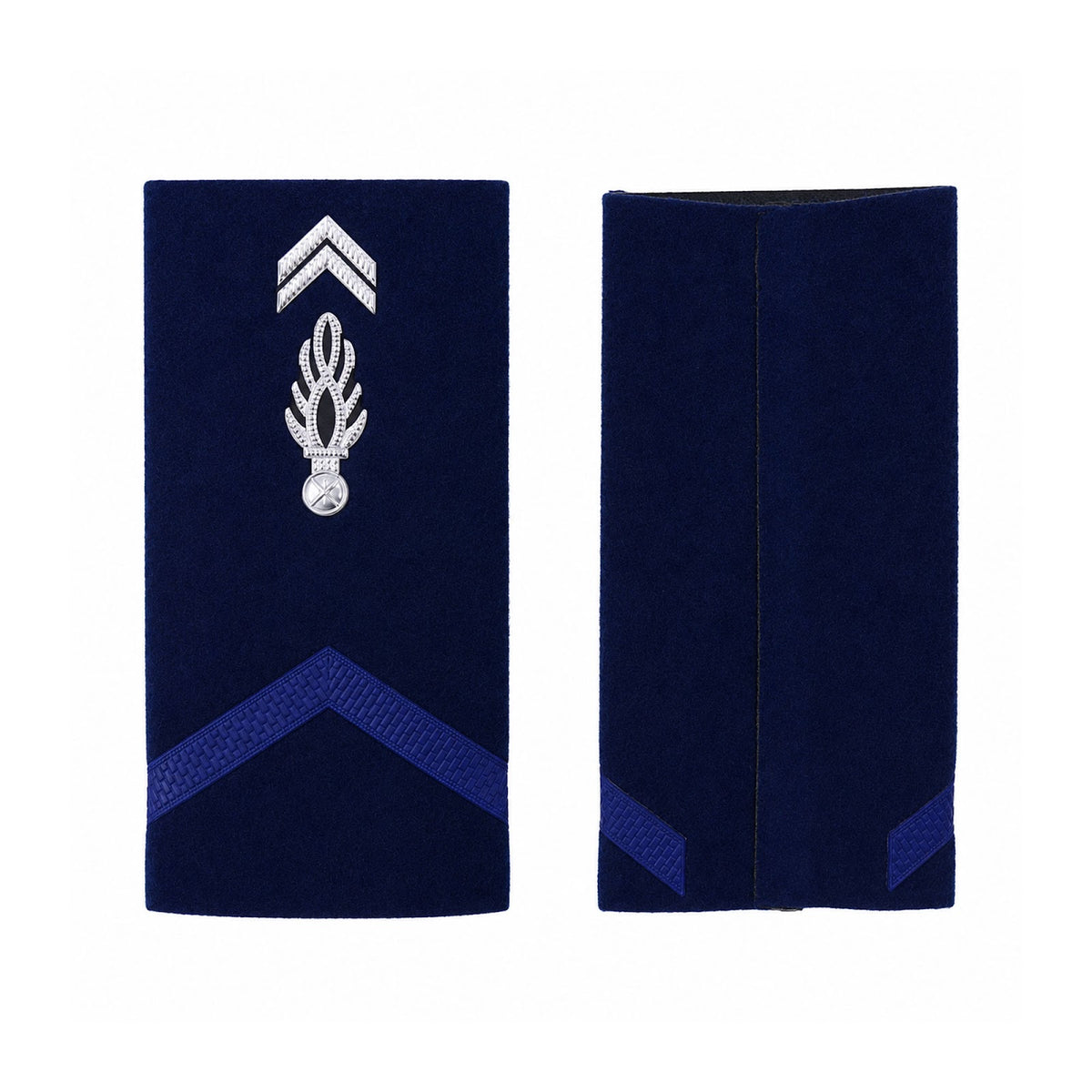Fourreaux de grade Patrol Equipement gendarme adjoint plastifiés 11 x 5 cm paire