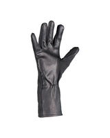 Gants de pilote type US Mil-Tec en aramide Nomex et cuir d'agneau à longue manchette