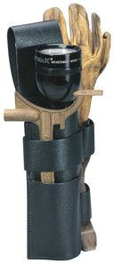 Porte-lampe en cuir épais pour lampe gant et tricoise de sapeur-pompier