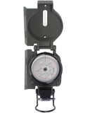 Boussole de visée type US Mil-Tec alliage aluminium amortie à l'huile 94 g échelle 1:50 000