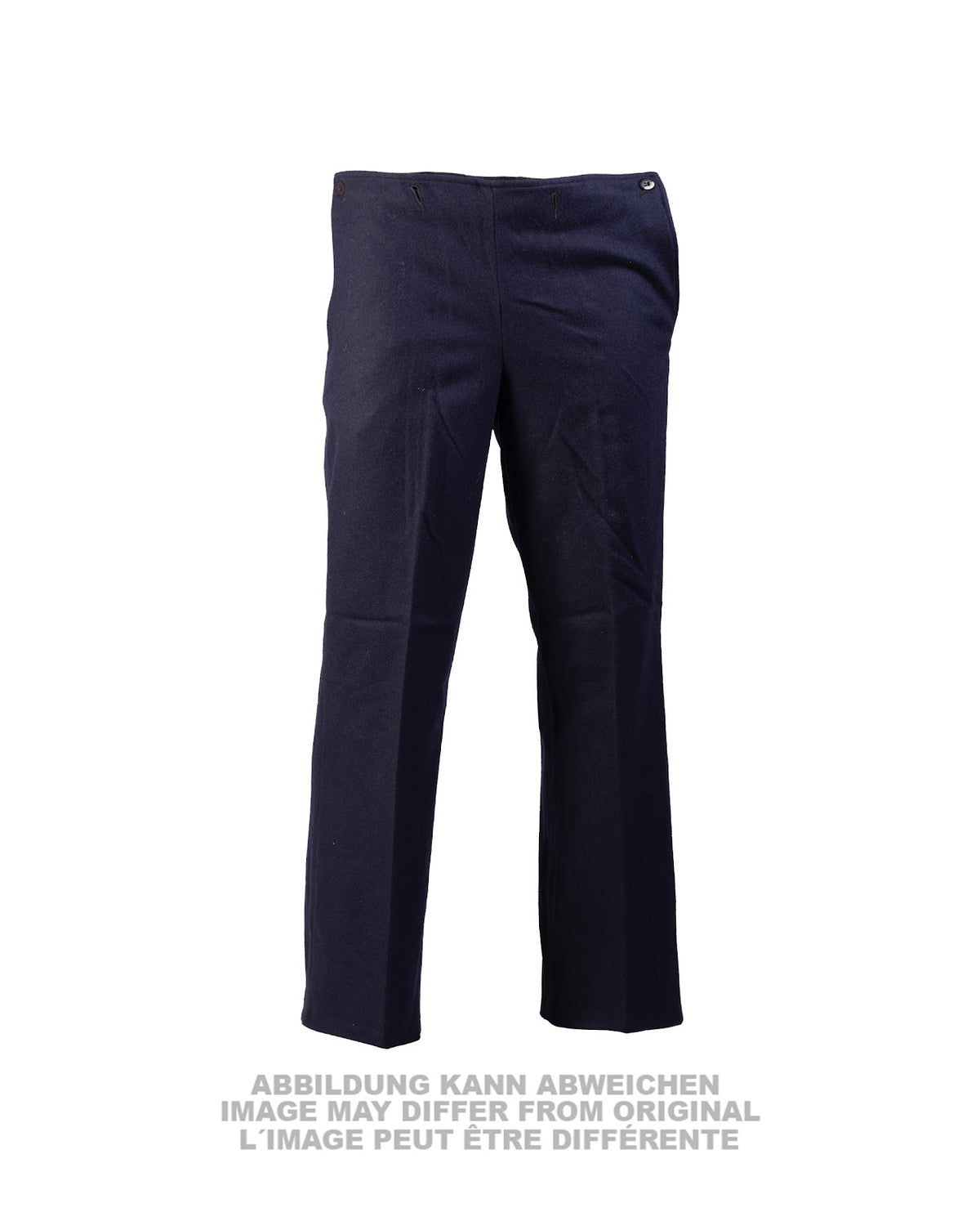 Pantalon à pont de dotation de la marine est-allemande, pièce déjà portée