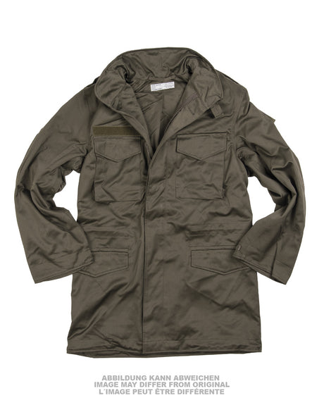 Veste de combat autrichienne en polyester-coton, grandes tailles, stock ancien