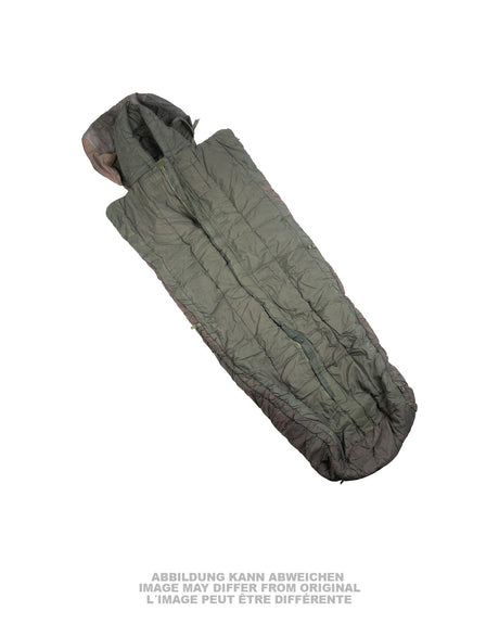 Sac de couchage sarcophage de l'armée grecque de 180 à 200 cm, occasion