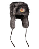 Bonnet chapka type russe Mil-Tec en acrylique doublé polyester avec liens de menton