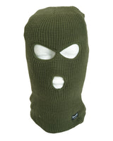 Cagoule trois trous Mil-Tec en acrylique doublée polyester avec isolant Thinsulate