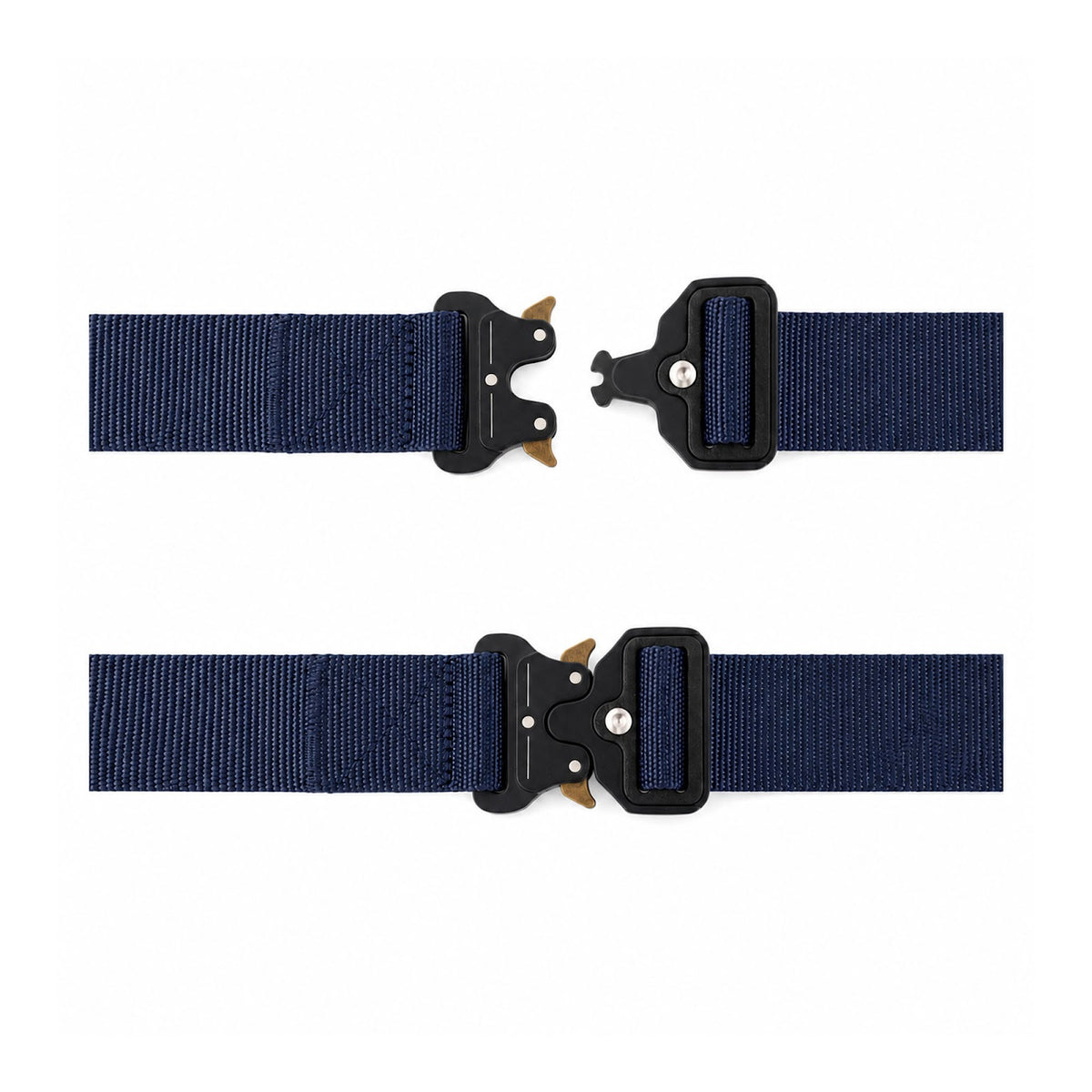 Ceinturon tactique Yucon nylon 3,8 cm boucle acier à dégagement rapide