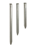 Piquet de tente Mil-Tec en acier 18 cm pour ancrage de toile, bâche et auvent