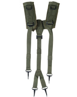 Brêlage militaire type US LC2 Mil-Tec en polyester à bretelles rembourrées