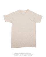 T-shirt de dotation type US en pur coton, stock ancien jamais distribué