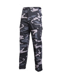 Pantalon de combat type BDU Mil-Tec en polycoton léger à braguette boutonnée couverte