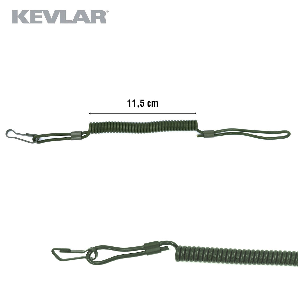 Dragonne d'arme de poing à câble en Kevlar masse de 20 g par unité