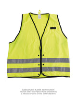 Gilet de signalisation Bundeswehr en aramide, modèles mêlés, surplus d'occasion