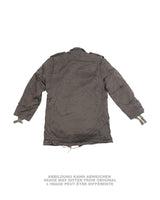 Veste M65 grecque en coton à fermeture à glissière et doublure, stock ancien