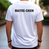 T-shirt Patrol Equipement marquage Maître Chien en 100% coton peigné 180 g/m²