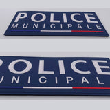 Bandeau d'identification Patrol Equipement Police Municipale Rubber haute densité