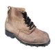 Chaussures de montagne suisses en cuir à semelle cloutée, surplus d'occasion