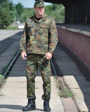Pantalon de combat Mil-Tec type BW en polycoton lourd six poches et boutons de bretelles
