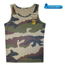 Débardeur OPEX Cooldry sérigraphié Troupes de Marine polyester 155 g/m² séchage rapide
