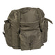 Sac à dos de campagne autrichien avec claie de portage, stock ancien